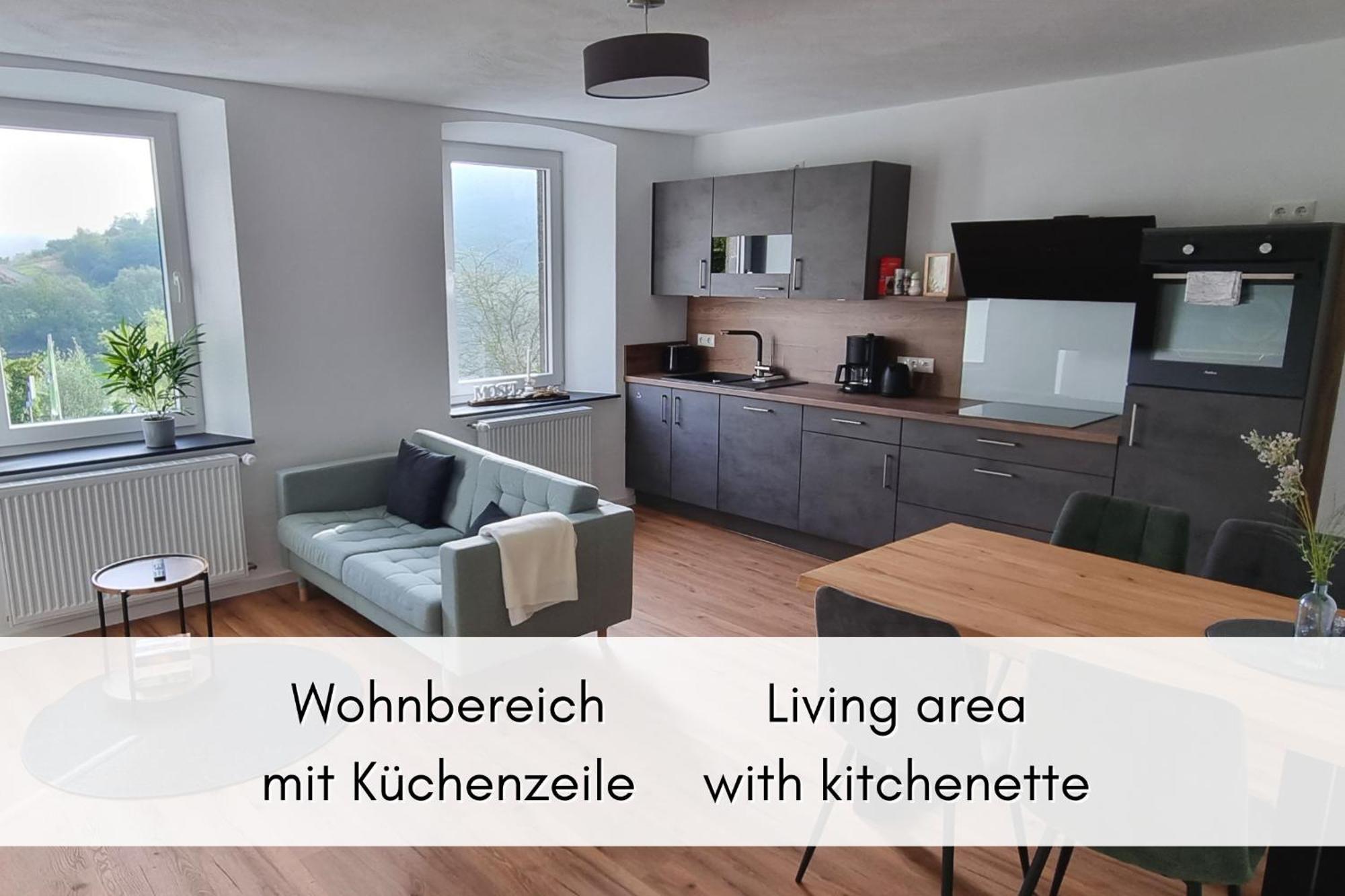 Winzerhaus Am Calmont - Terrasse Der Ruhe Apartamento Bremm Exterior foto