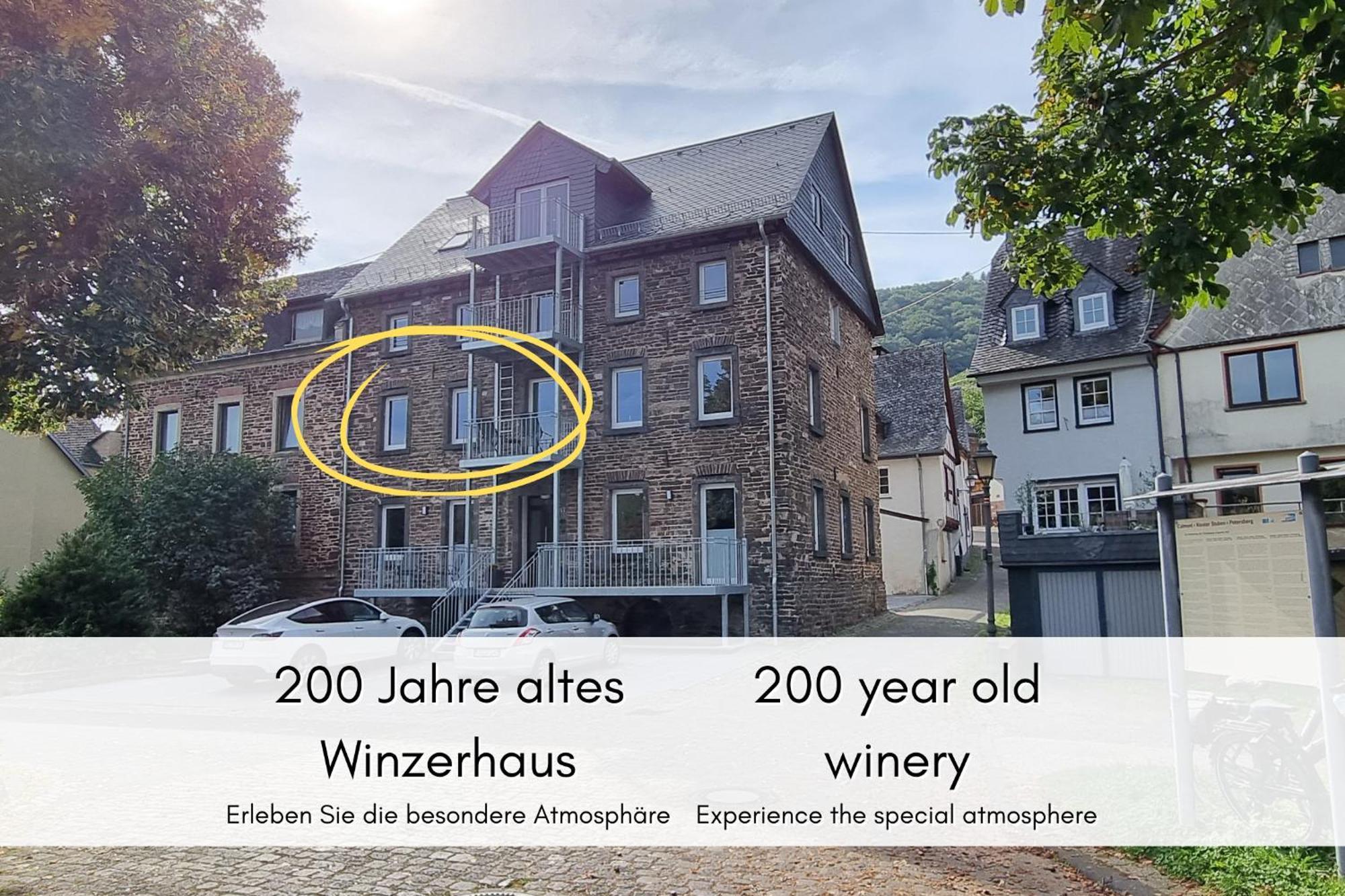 Winzerhaus Am Calmont - Terrasse Der Ruhe Apartamento Bremm Exterior foto